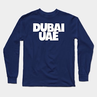 Dubai the desert king Long Sleeve T-Shirt